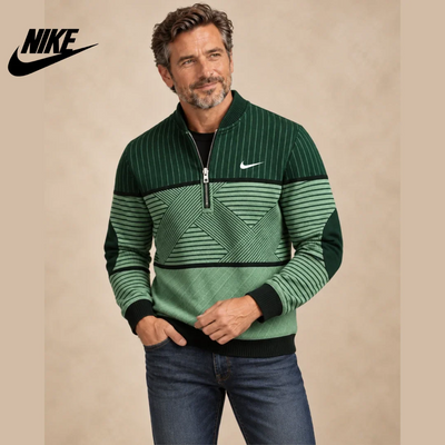 Men's Knitted Half-Zip Pullover